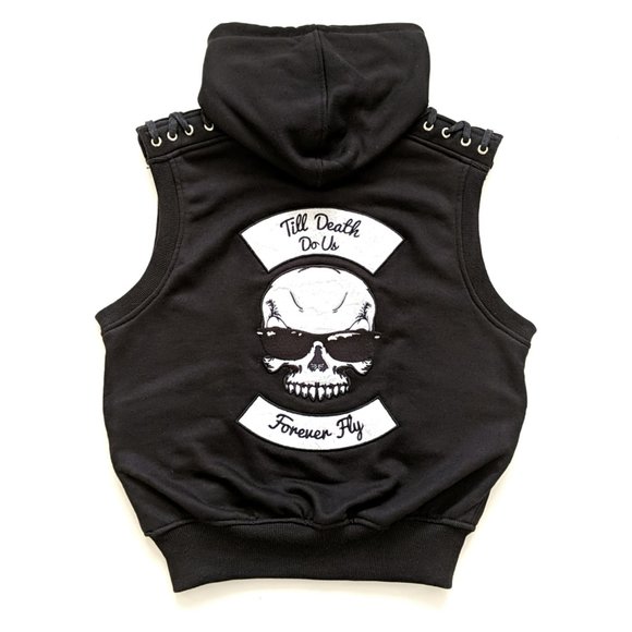 Forever Fly Other - Forever Fly New York Black Sleeveless Hoodie